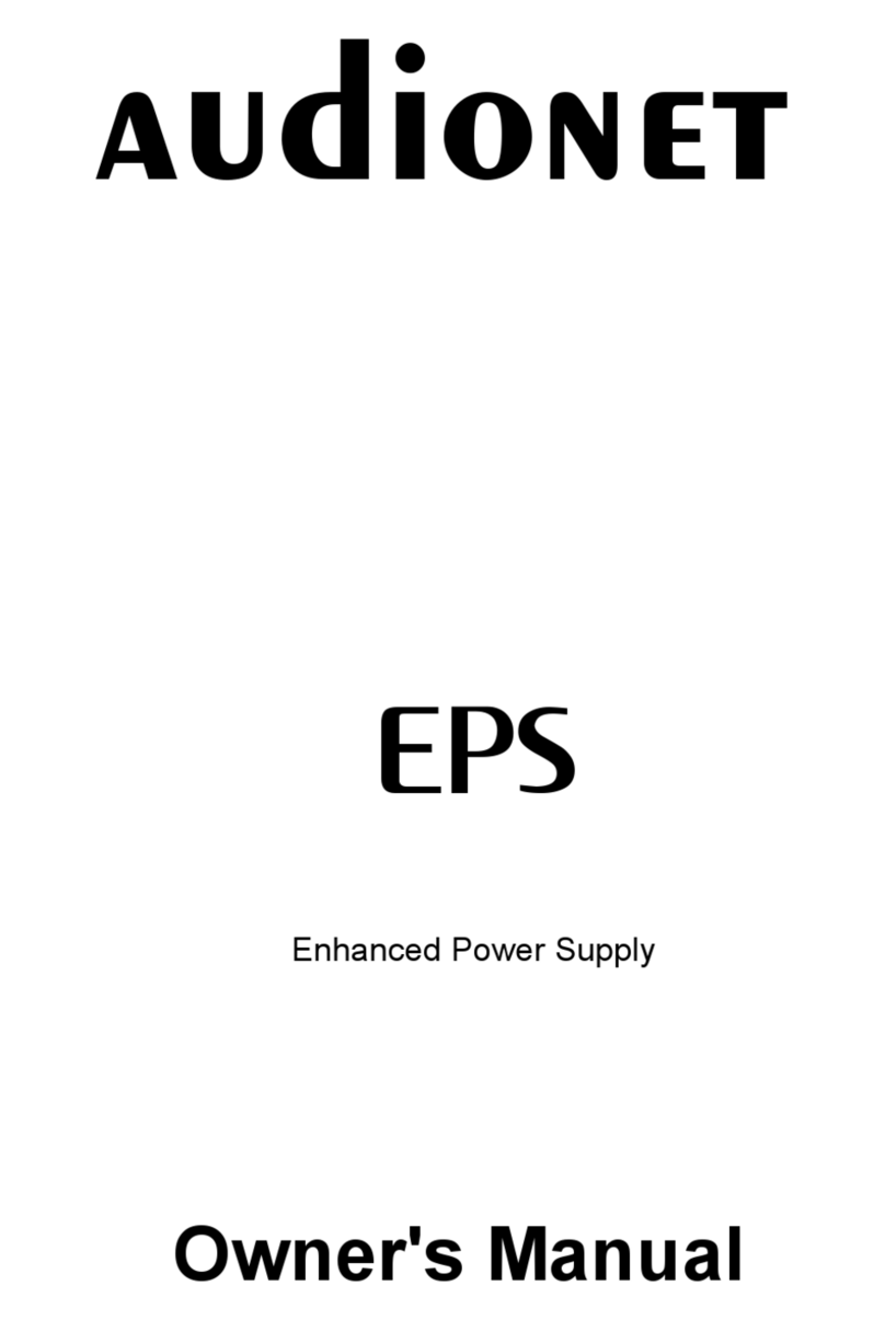 Audionet EPS User manual