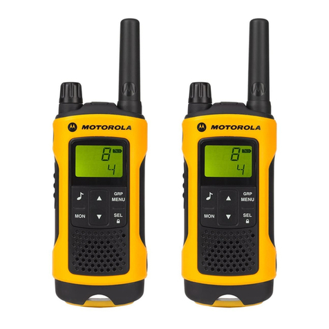 Motorola TLKR T80 EXTREME User manual