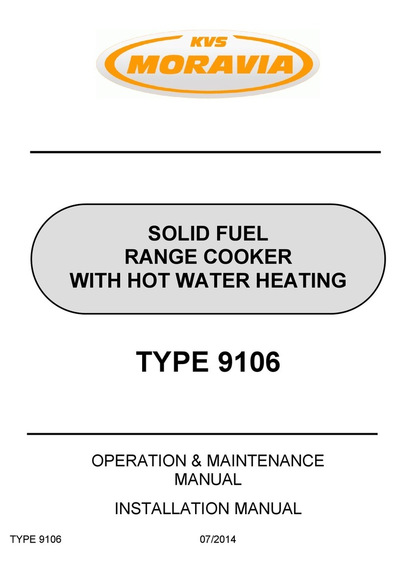 KVS MORAVIA 9106 Operation and maintenance manual