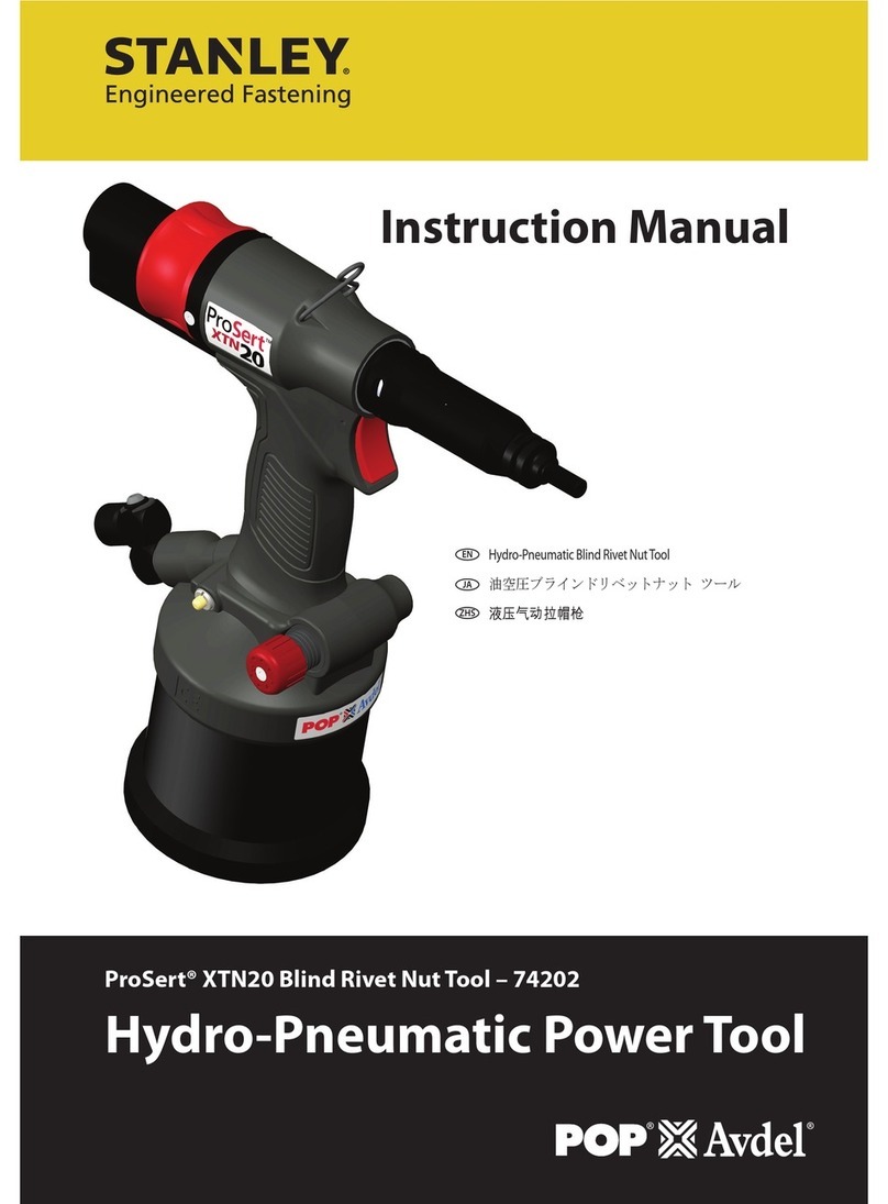 Stanley ProSert XTN20 User manual