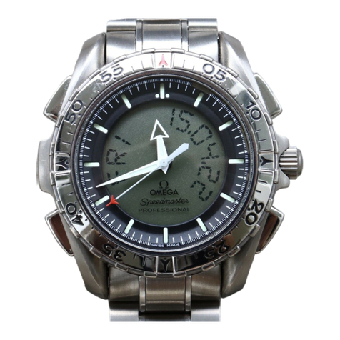 Omega CALIBRE 1666 Quick start guide Omega CALIBRE 1666 Quick start guide