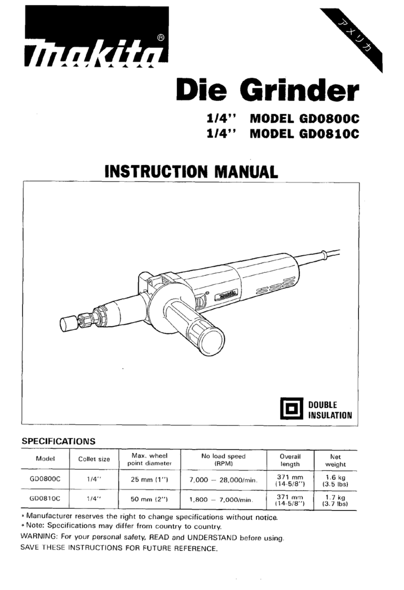 Makita GD0800C User manual