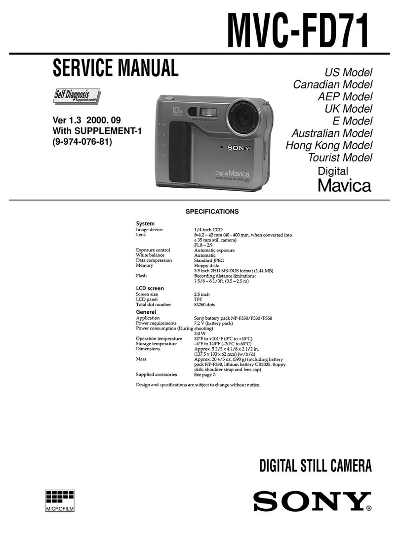 Sony Mavica MVC-FD71 User manual