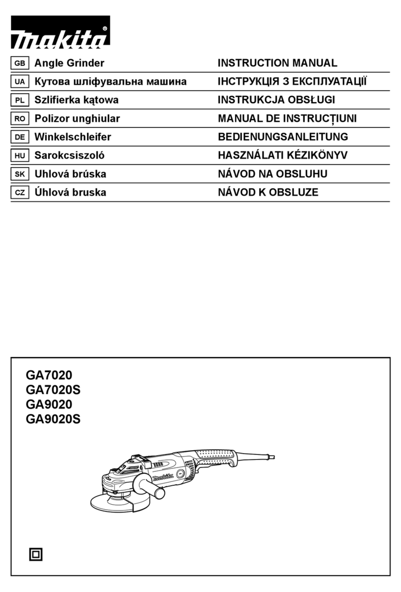 Makita GA7020 User manual Makita GA7020 User manual