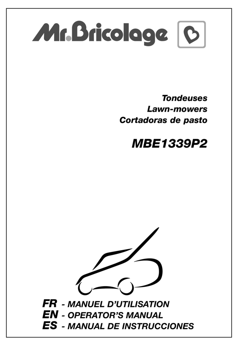 Mr.Bricolage MBE1339P2 Operator's manual