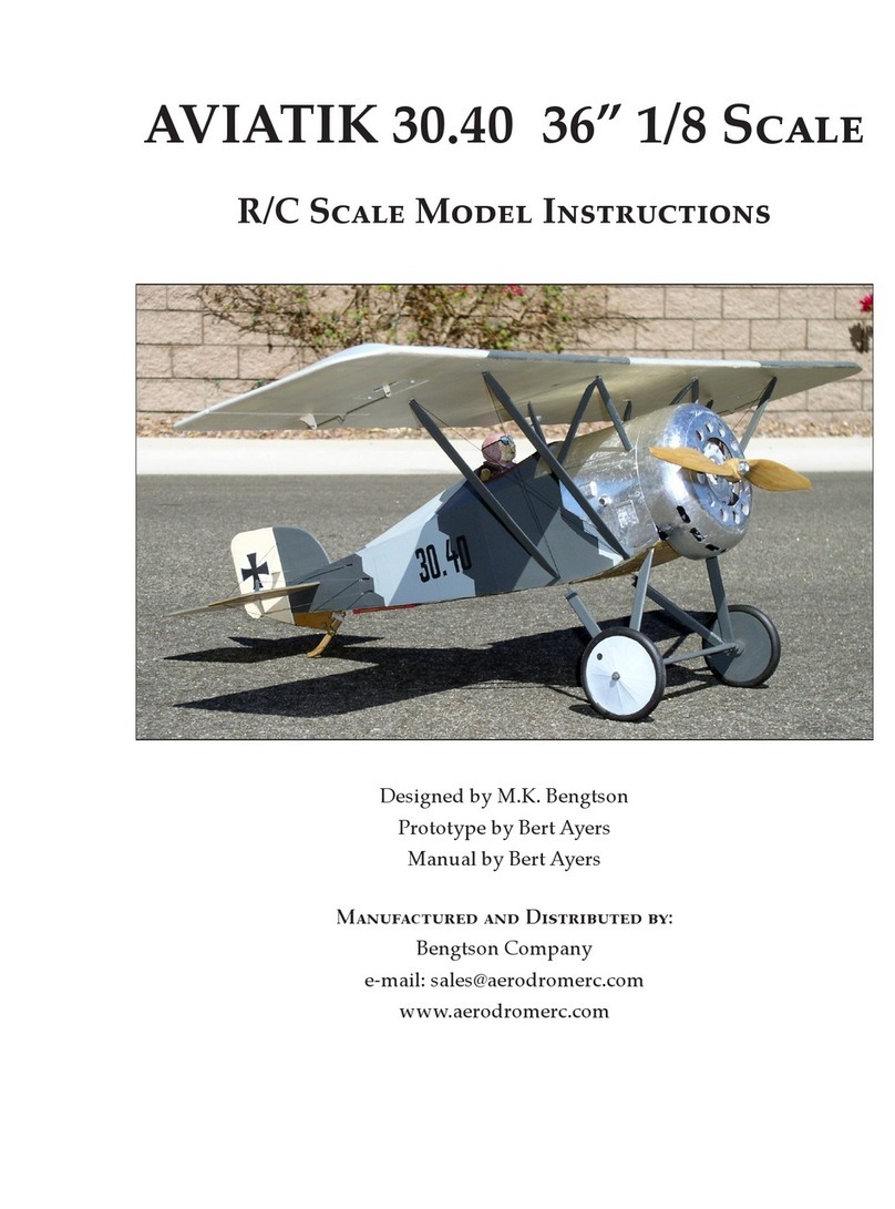 AerodromeRC aviatik 30.40 User instructions
