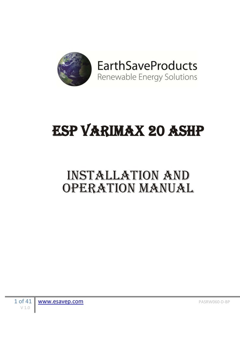 ESP Varimax 20 ASHP Installation and operation manual