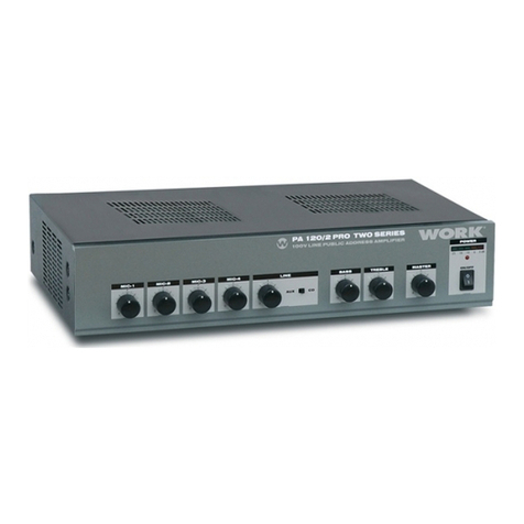 WorkPro PA 120/2 PRO user manual