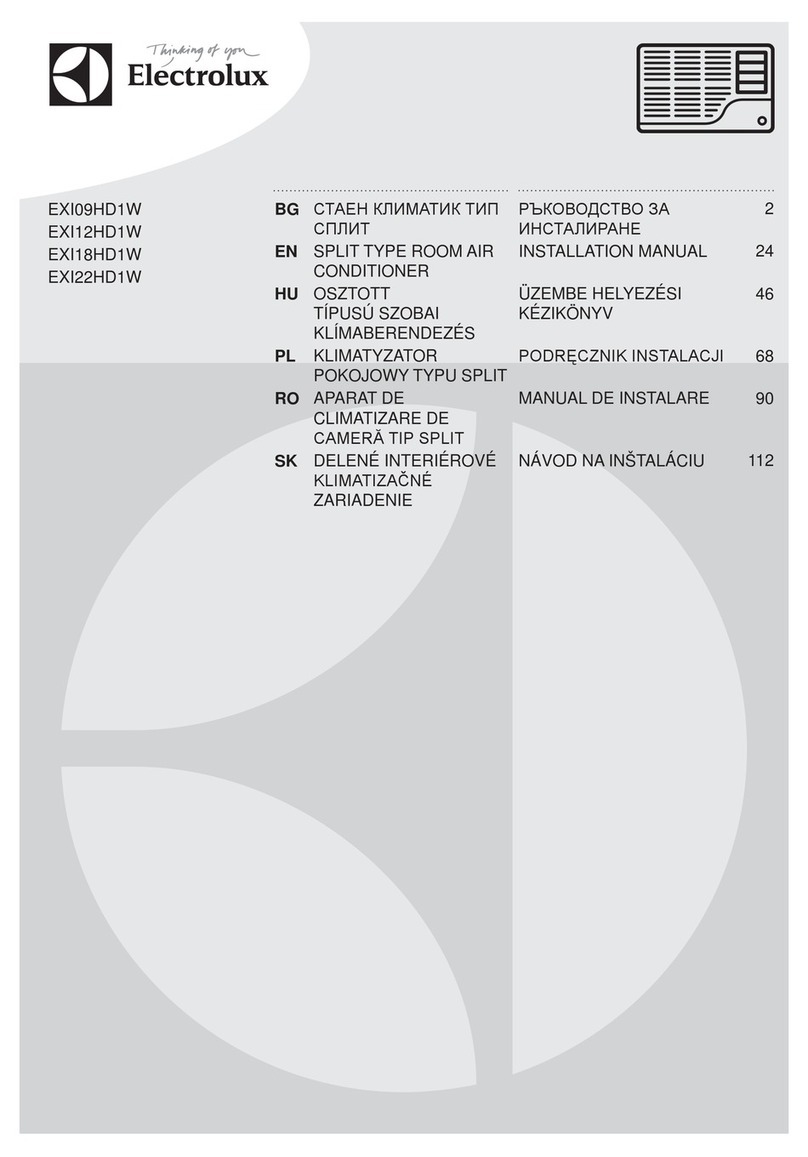Electrolux EXI09HD1W User manual
