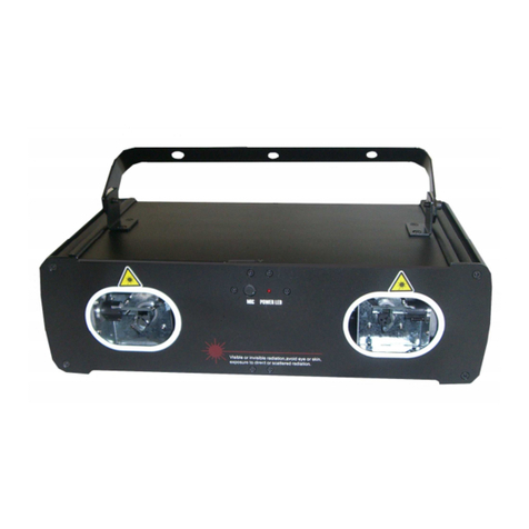 Laserworld Ecoline EL-D100G User manual Laserworld Ecoline EL-D100G User manual