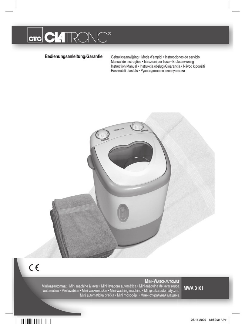 Clatronic MWA 3101 instruction manual