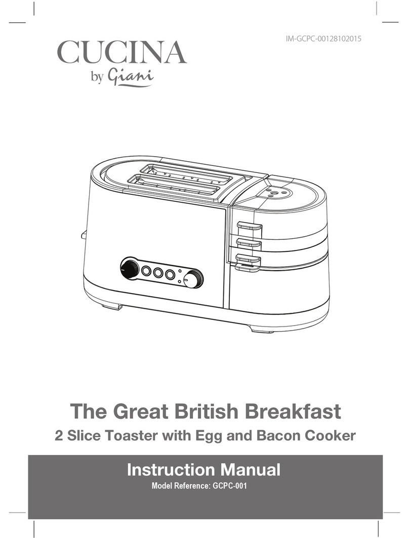 Giani CUCINA GCPC-001 instruction manual