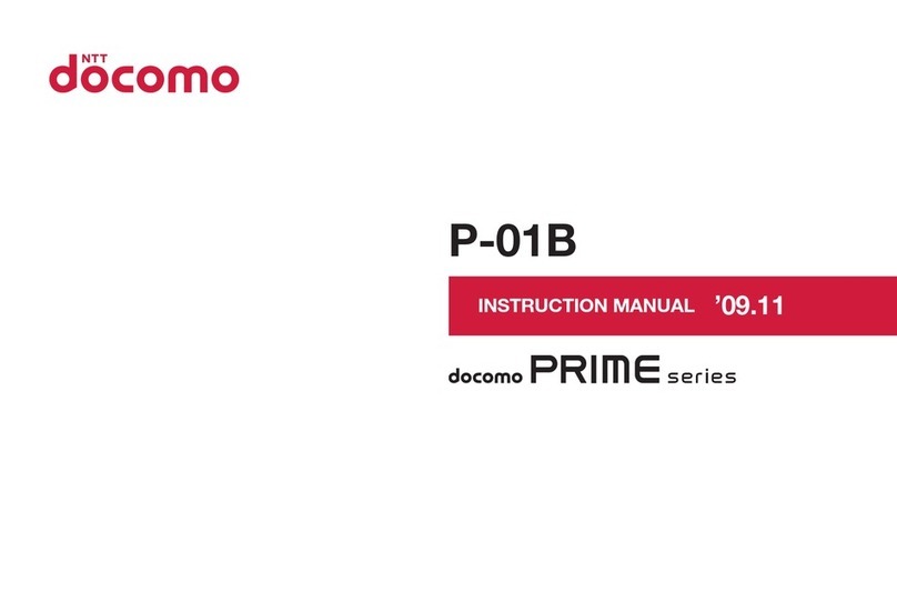 Docomo P-01B User manual