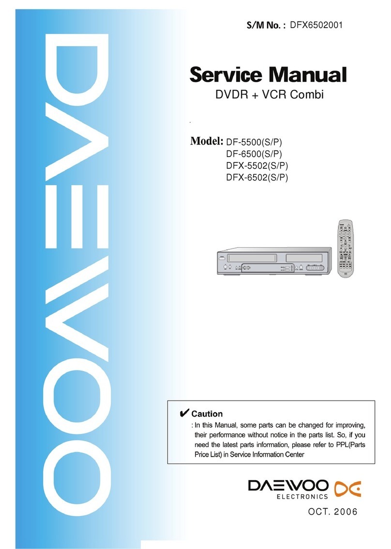 Daewoo DF-5500(S/P) User manual