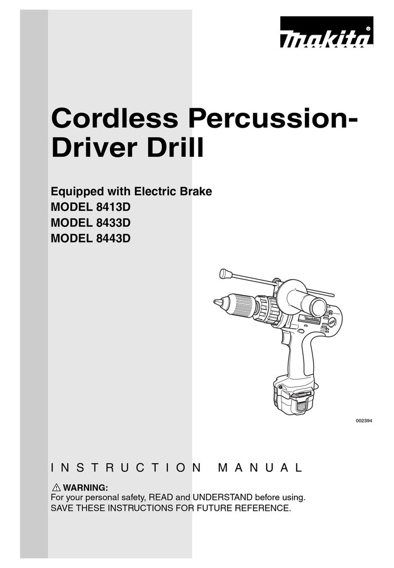 Makita 8413D User manual
