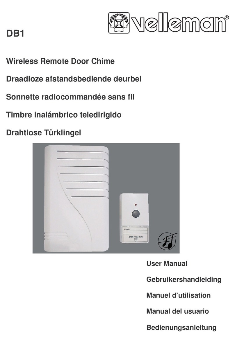 Velleman DB1 user manual Velleman DB1 user manual