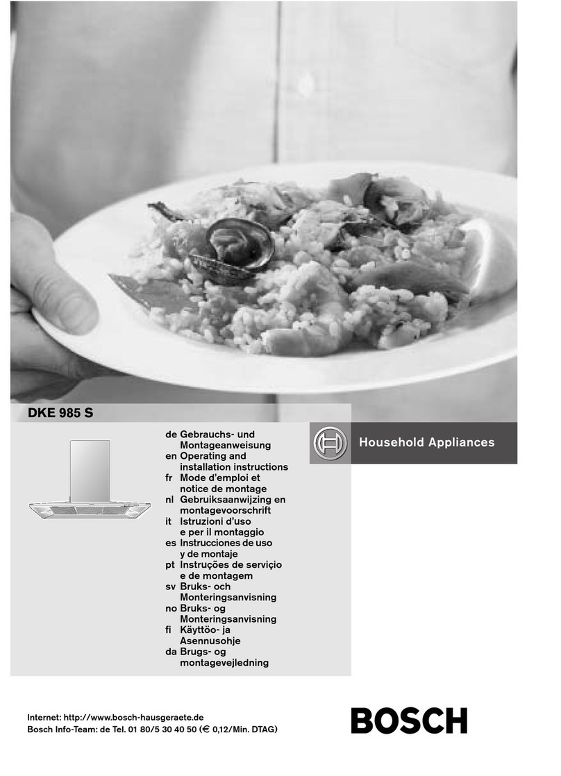 Bosch DKE 985 S User manual