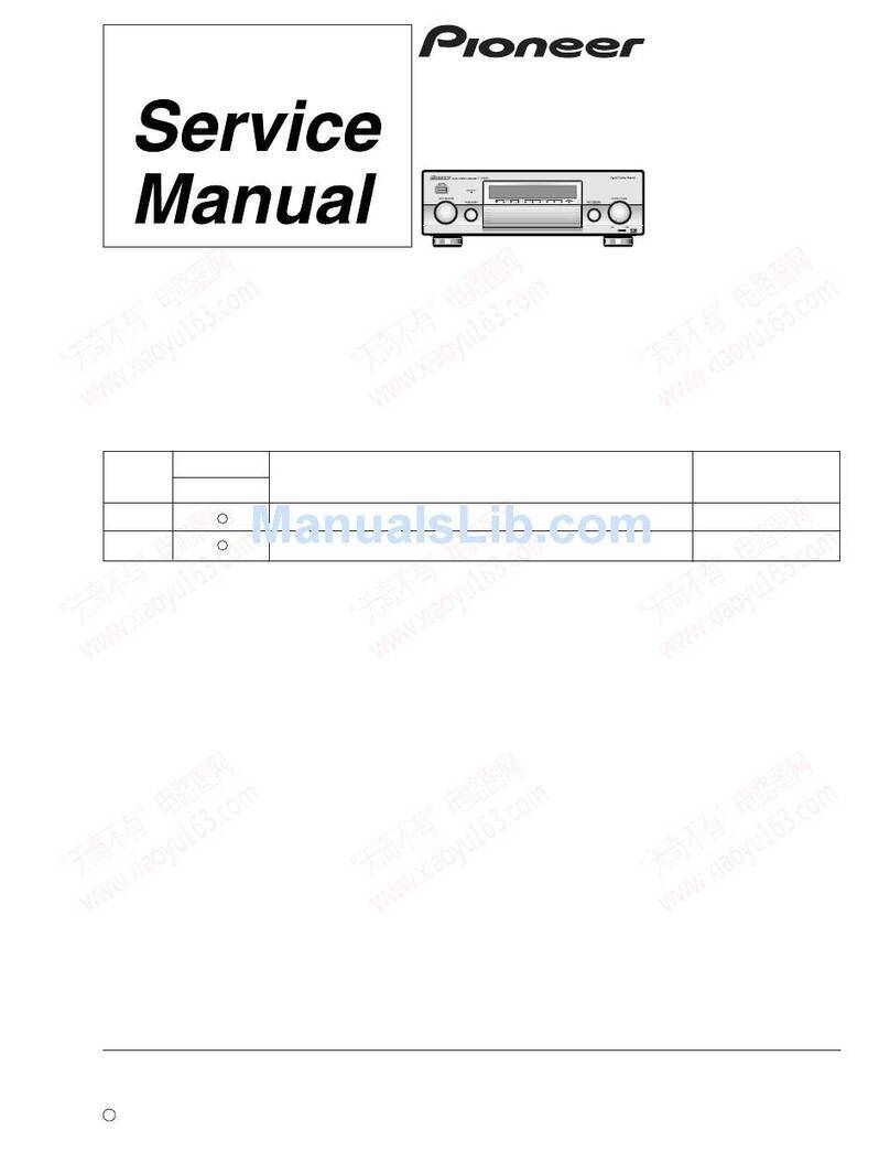 Pioneer C-AX10 User manual