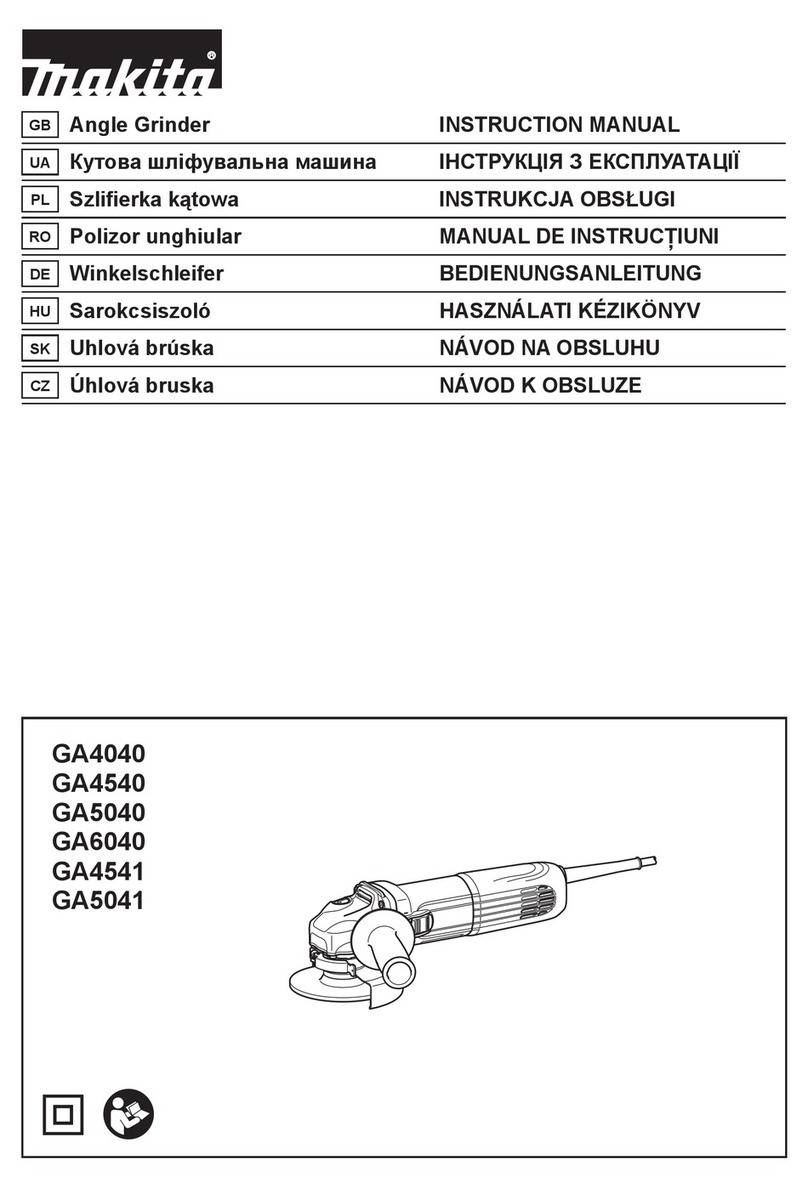 Makita GA4040 instruction manual