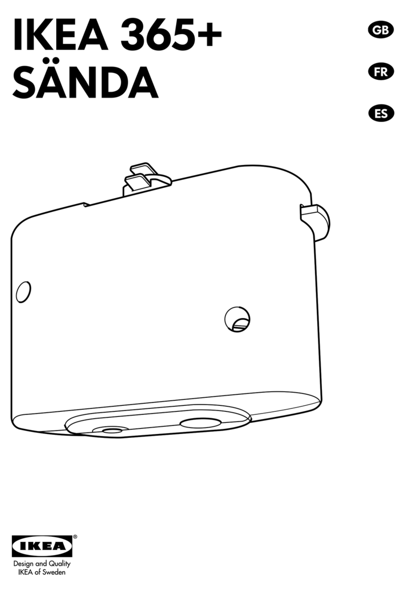 IKEA SANDA instructions