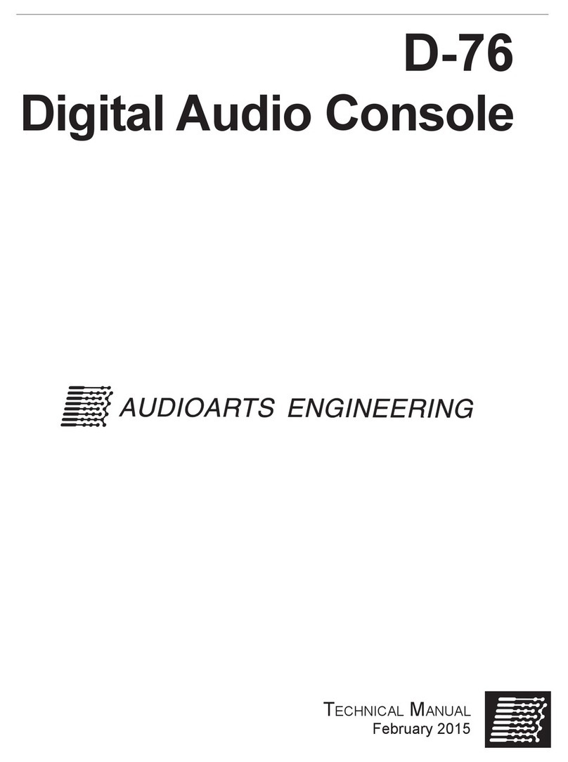 AudioArts Engineering D-76 Technical manual