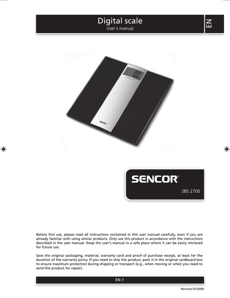 Sencor SBS 2700 user manual