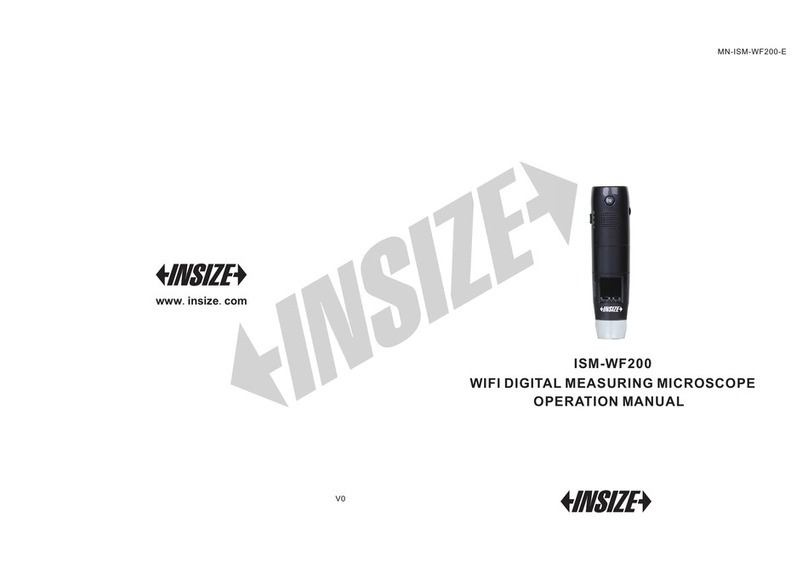 insize ISM-WF200 User manual