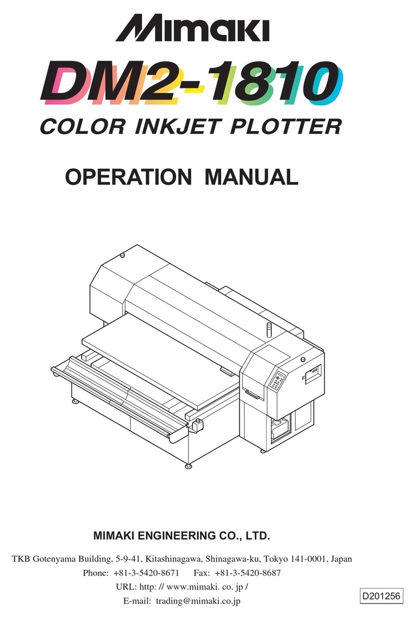 MIMAKI DM2-1810 User manual