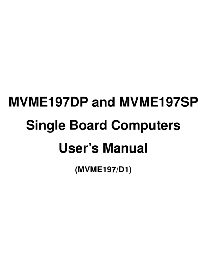 Motorola MVME197DP User manual