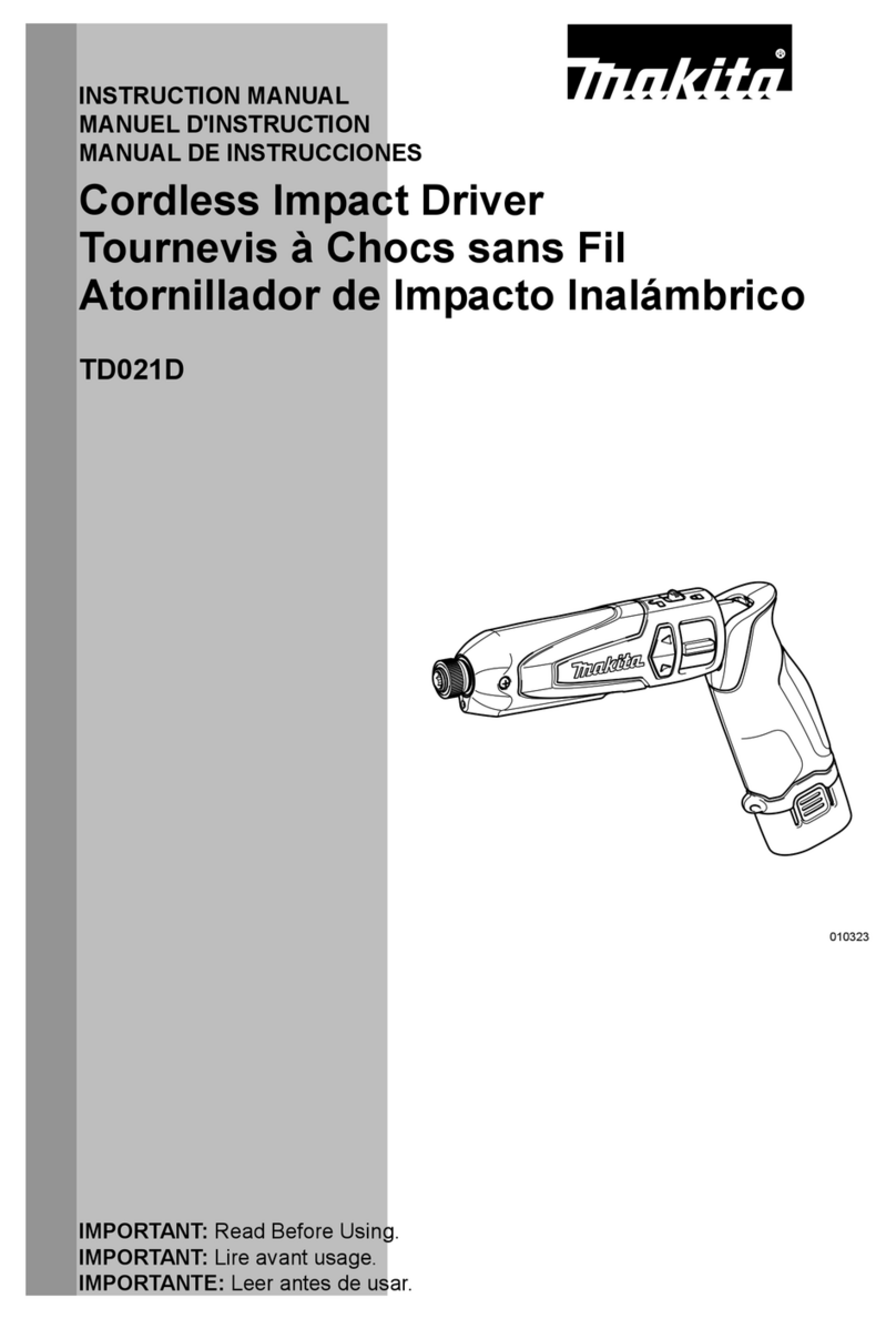Makita TD021D instruction manual