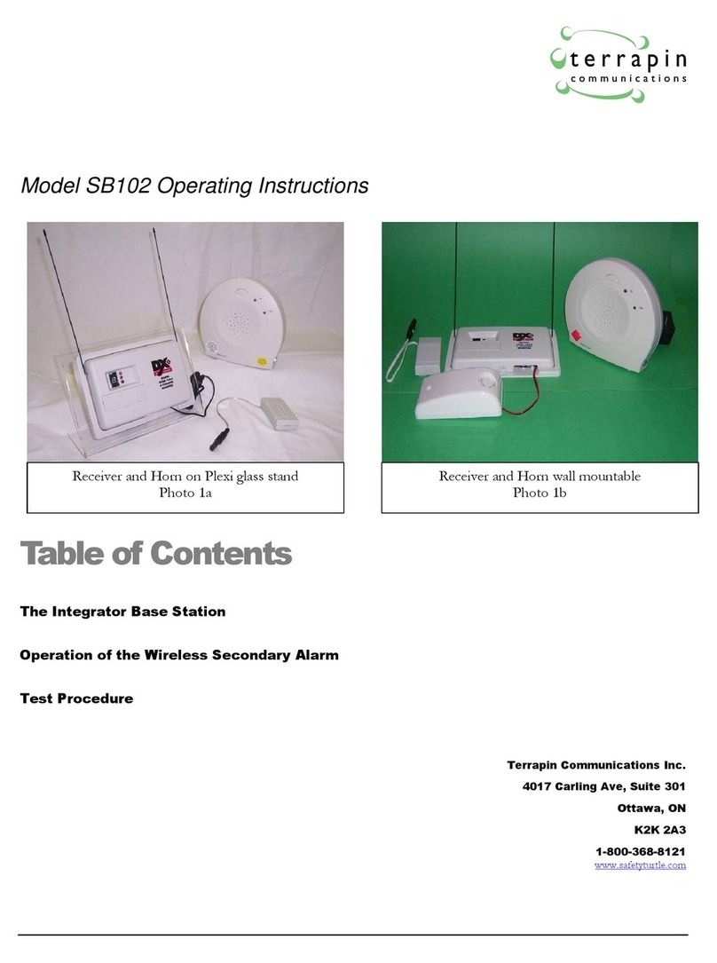 terrapin Safety Turtle SB102 operating instructions terrapin Safety Turtle SB102 operating instructions