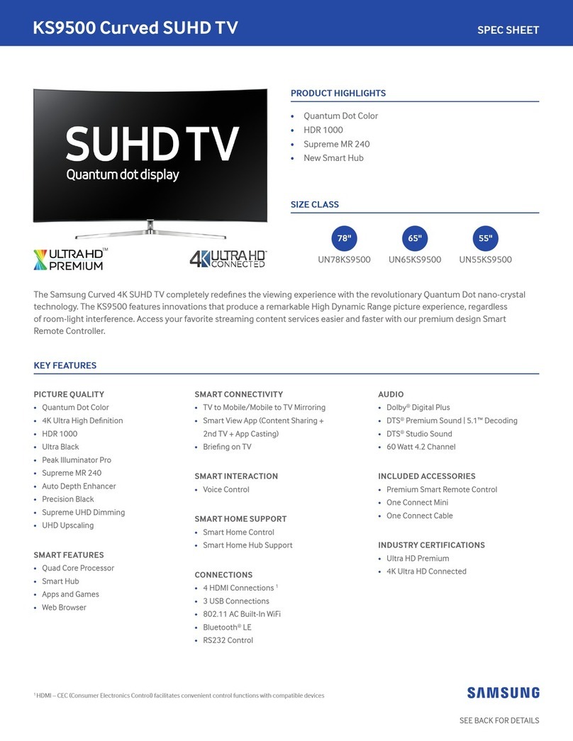 Samsung KS9500 System manual