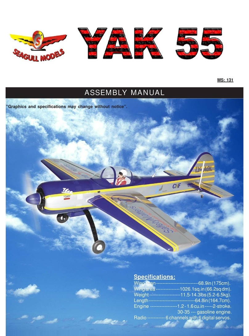 Seagull Models YAK 55 User manual