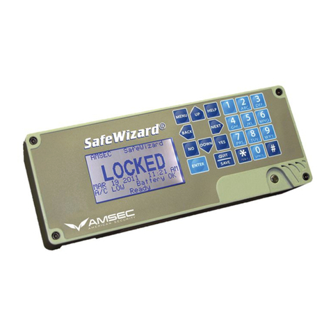 AMSEC SafeWizard operating instructions
