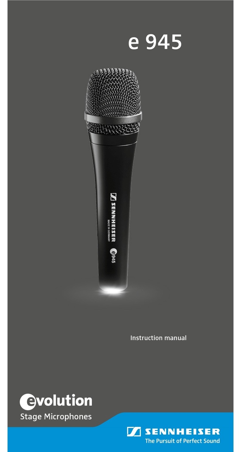 Sennheiser evolution E945 instruction manual