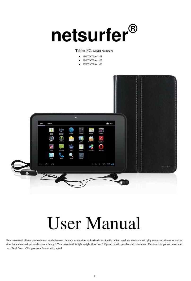 NETSURFER FMT-NT7A41-01 user manual