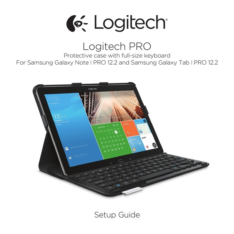 Logitech Cordless Desktop Wave Pro User manual