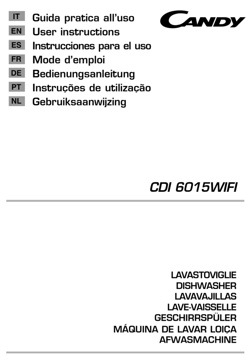 Candy CDI 6015WIFI User instructions
