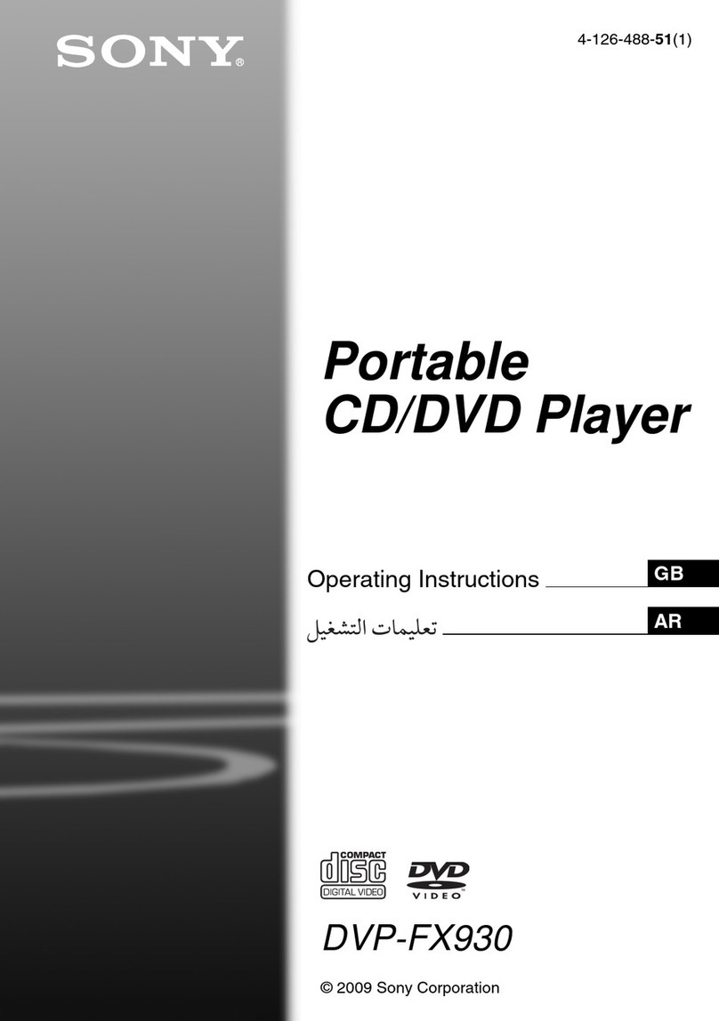 Sony DVP-FX930 User manual