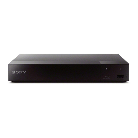 Sony BDP-S1700 User manual