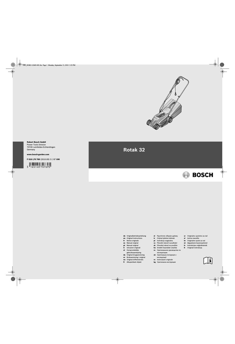 Bosch Rotak 32 operating instructions