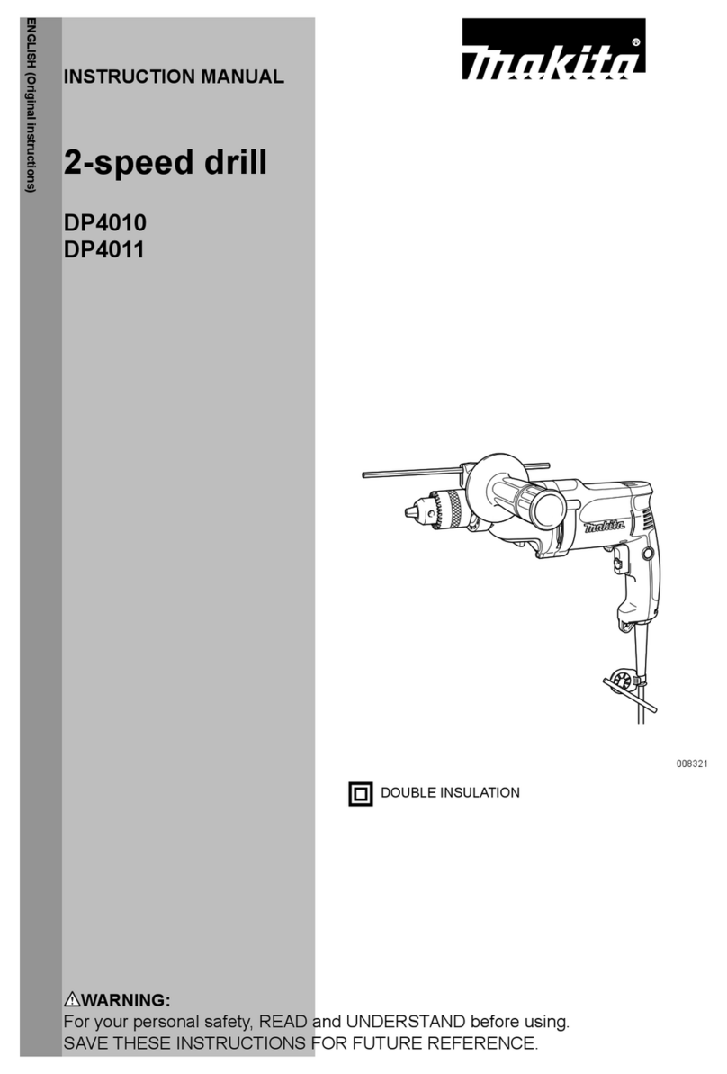 Makita DP4010 User manual