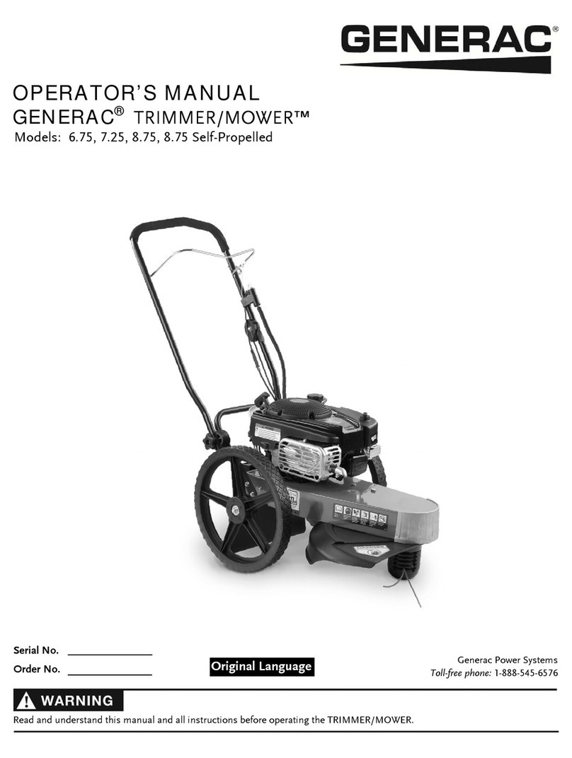 Generac Power Systems 6.75 Operator's manual