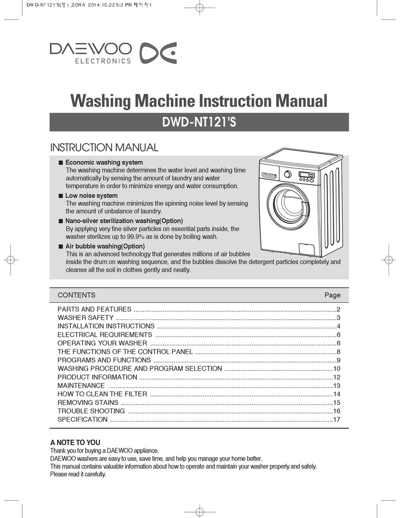 Daewoo DWD-NT121'S instruction manual