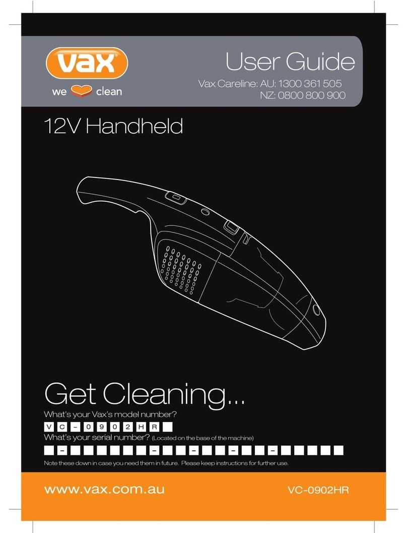 Vax VC-0902HR user guide