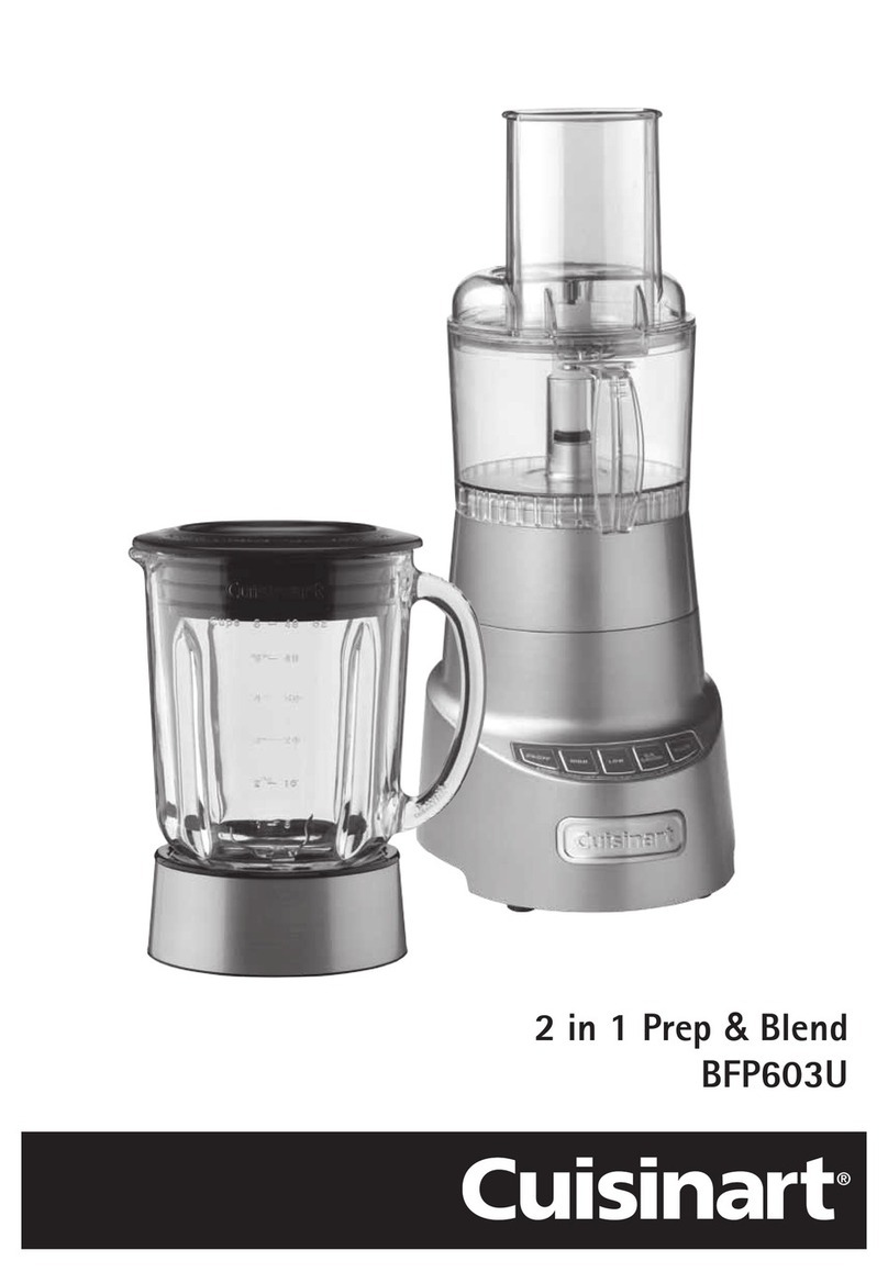 Cuisinart BFP603U User manual