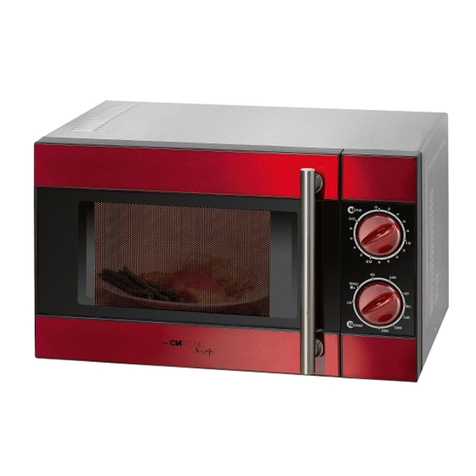 Clatronic MWG 766 E Instruction manual & guarantee