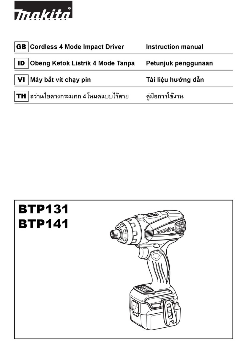 Makita BTP131 instruction manual