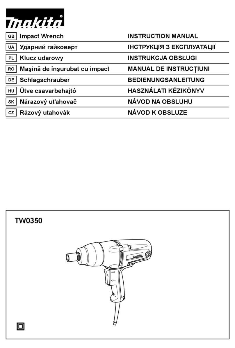 Makita TW0350 User manual