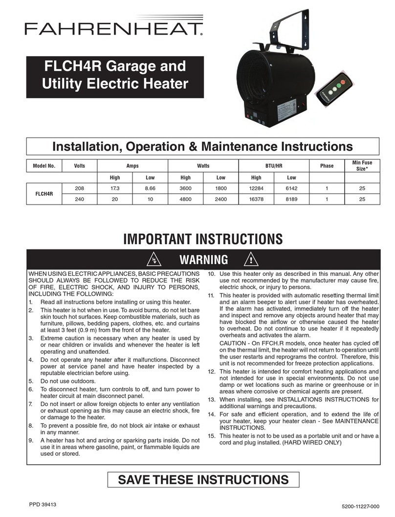 Fahrenheat FLCH4R Guide